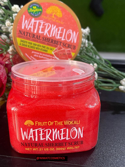 FRUIT OF WOKALI FACE/BODY SCRUBS