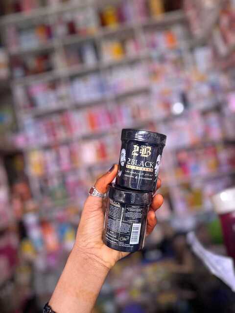 2 BLACK HAIR CREAM