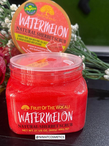 FRUIT OF WOKALI FACE/BODY SCRUBS