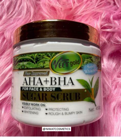 VEET GOLD SCRUBS FACE/BODY SCRUBS